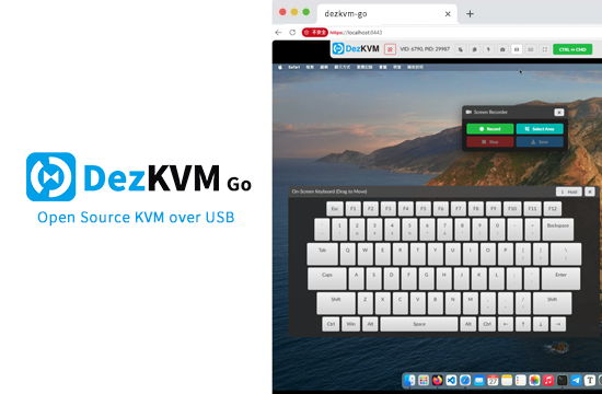 DezKVM-Go USB KVM screenshot